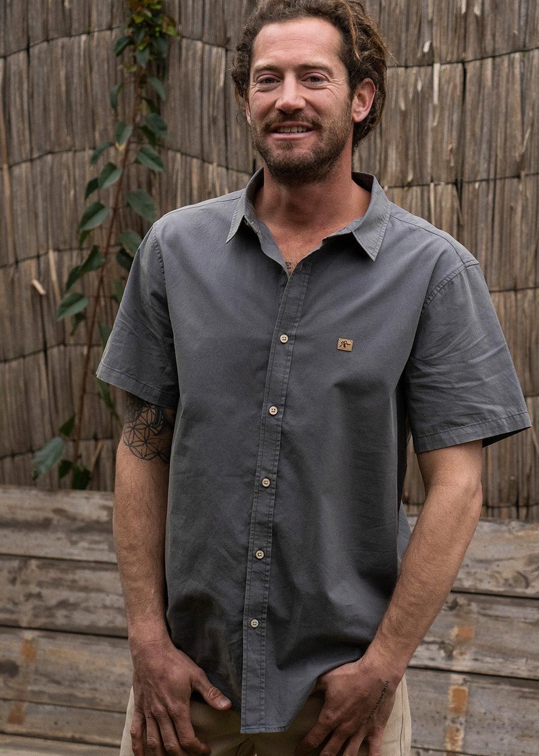 Camisa Cotton Grey-5