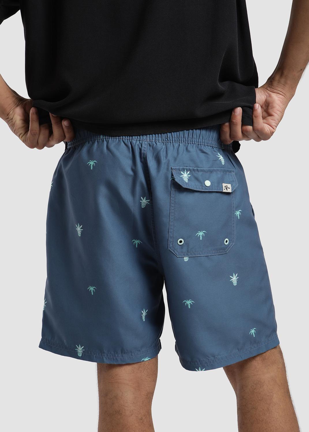 Traje de Baño Hombre Volley Paradise Navy-2