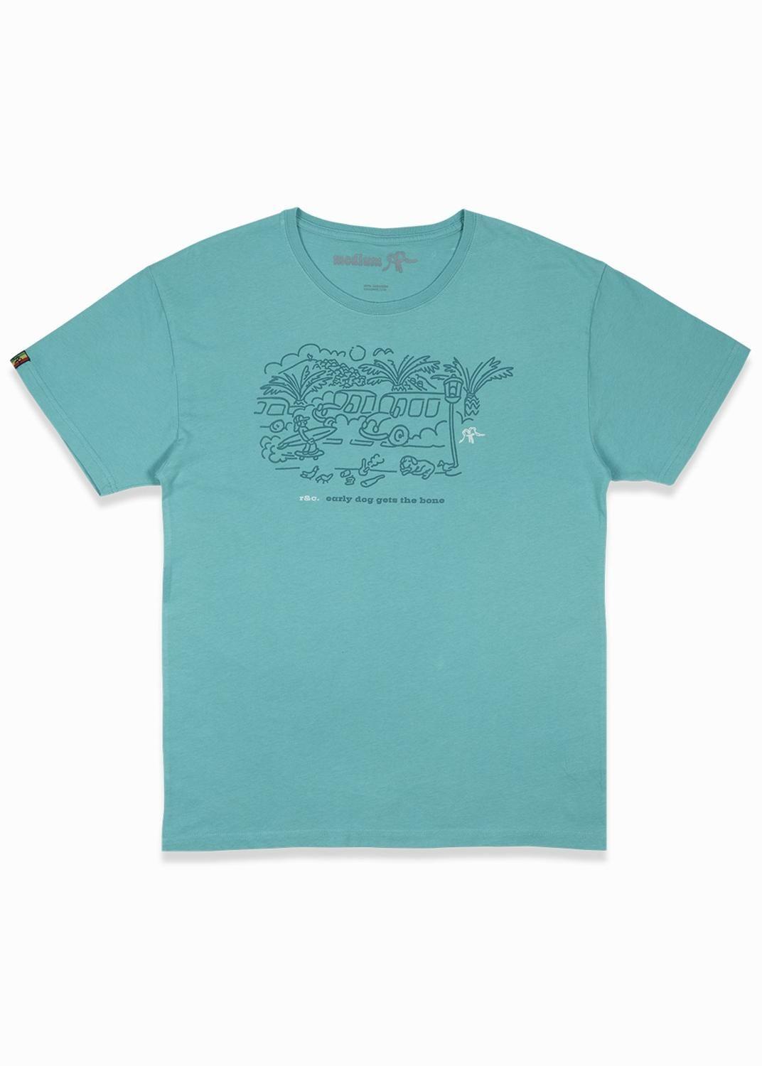 Polera Hombre Bone Turquoise-2