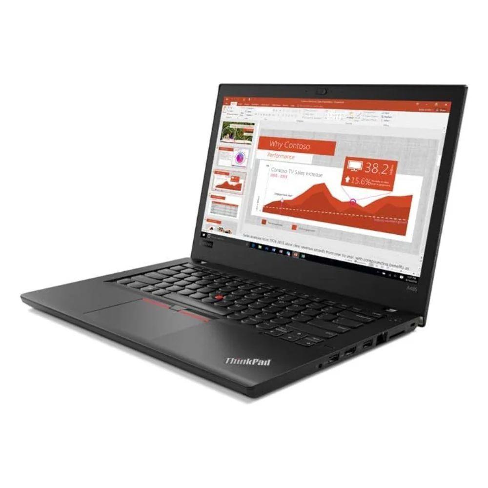 NOTEBOOK LENOVO ThinkPad A485 14" Ryzen 7 8GB 256GB SSD Reacondicionado Grado A-1