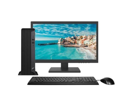 KIT MONITOR + PC HP Elitedesk 800 G6 SFF (i3-10ma 16GB 1TB SSD) + Teclado & Mouse Reacondicionado -0