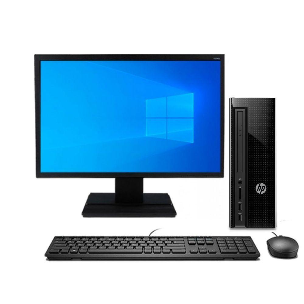 KIT MONITOR + PC HP Slimline 270 SFF i5 8GB 256GB SSD Reacondicionado Grado A	-0