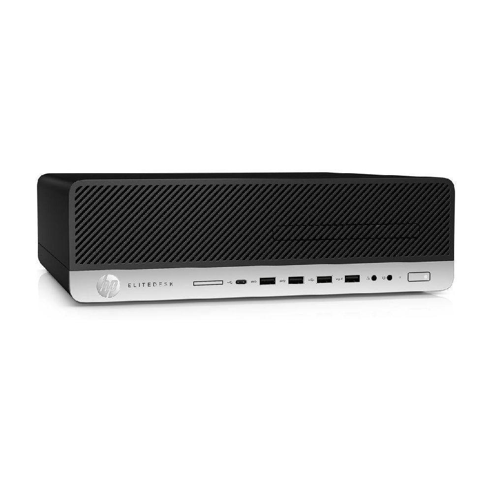 Monitor + PC Desktop Hp 600 G4 SFF i5 8GB 240GB SSD + WIFI Reacondicionado-2