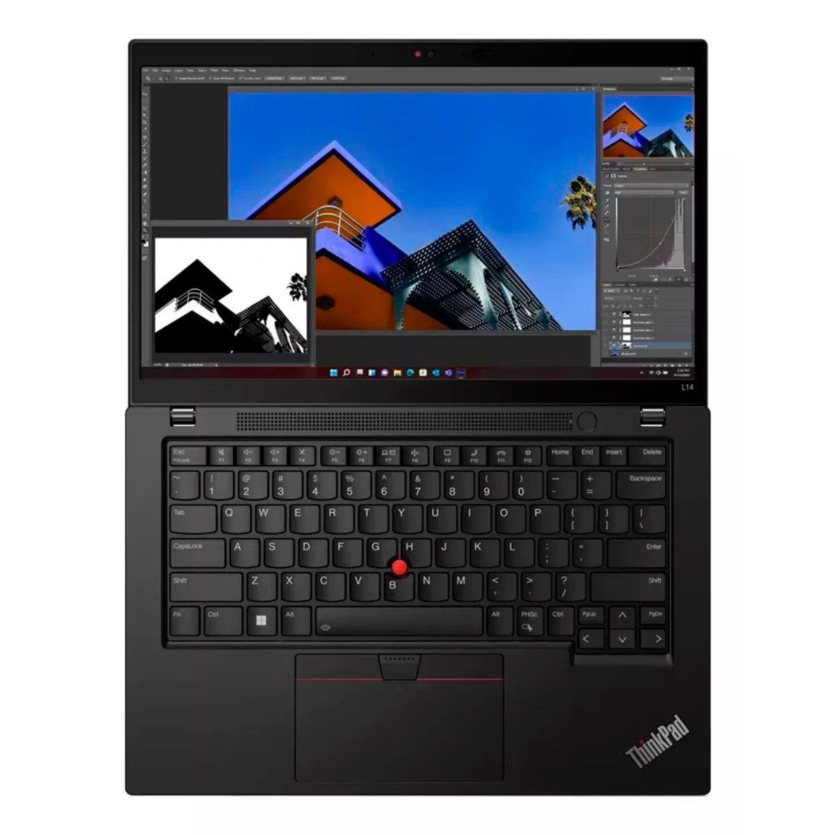 NOTEBOOK LENOVO L14 14" (Ryzen 7 Pro 4750U 16GB 512GB SSD) Reacondicionado Grado A-3