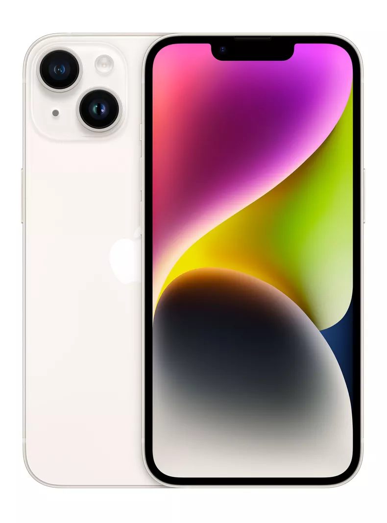 Apple IPhone 14 128GB White Unlocked Reacondicionado Grado A-0