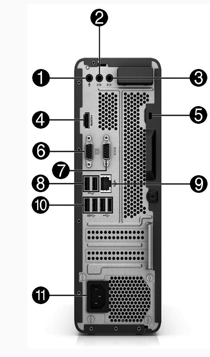PC HP 280 G3 i5 8GB 256 GB SSD Reacondicionado Grado A-2