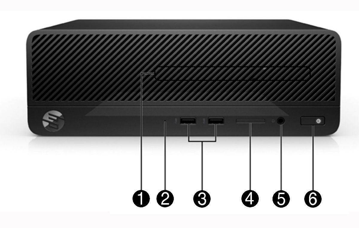KIT Monitor + PC HP 280 G3 i5 8GB 256 GB SSD Reacondicionado Grado A-1
