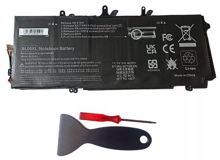 Batería Alternativa BL06XL HP Folio 1040 G0 G1 G2 - NUEVA-1