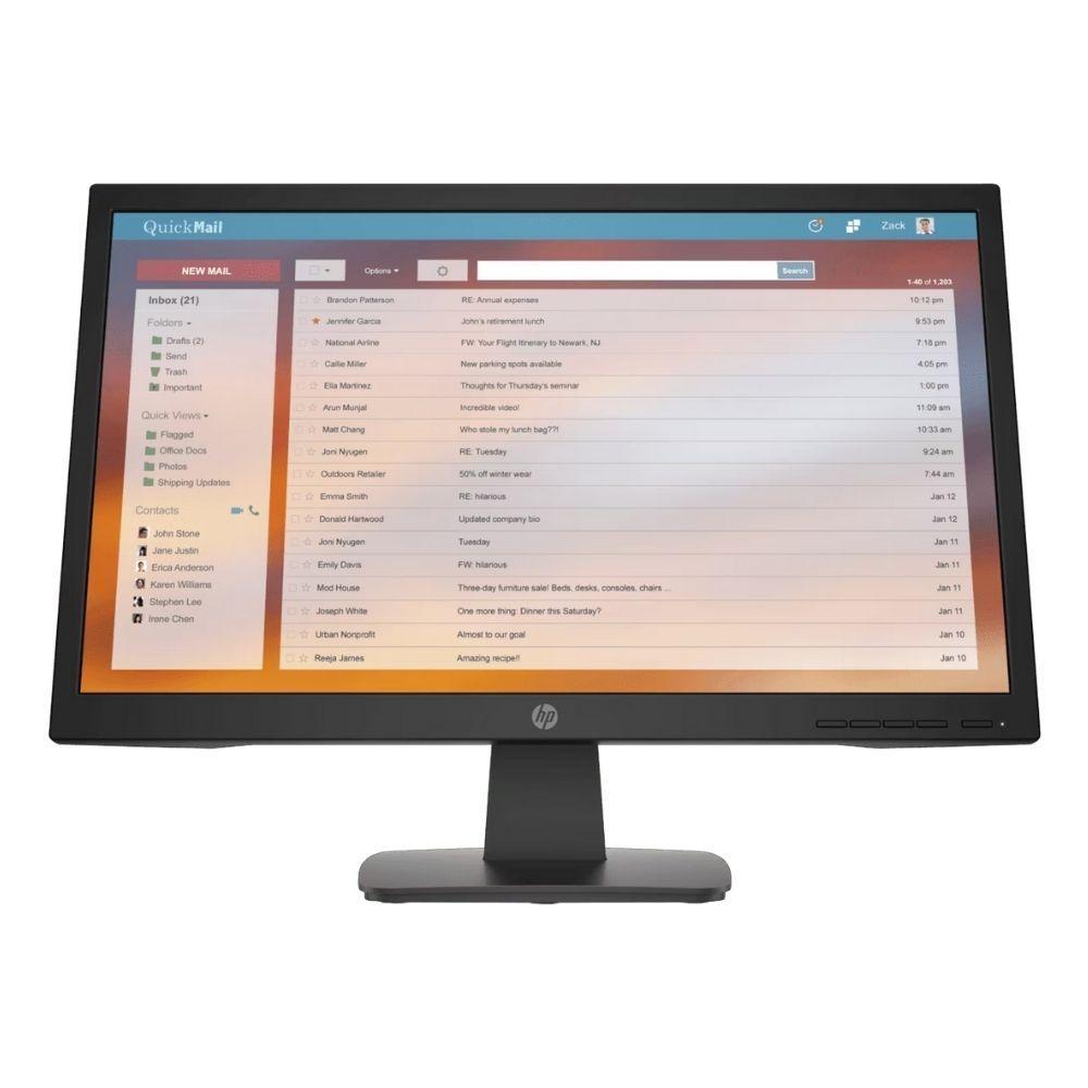 MONITOR HP P22v G4 21.5" FHD 5 ms 16:9 VGA HDMI 1.4 - Reacondicionado Grado A-3