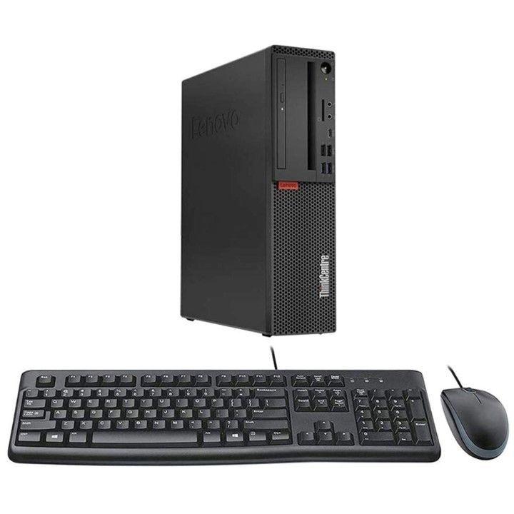 PC LENOVO ThinkCentre M720s SFF (i5-8va 8GB 256GB SSD) + Teclado & Mouse Reacondicionado Grado A-0
