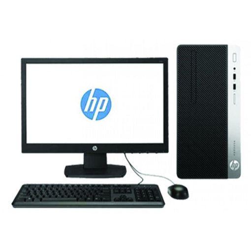 MONITOR + PC HP 400 G4 SFF i7 8GB 500GB Reacondicionado Grado A-0