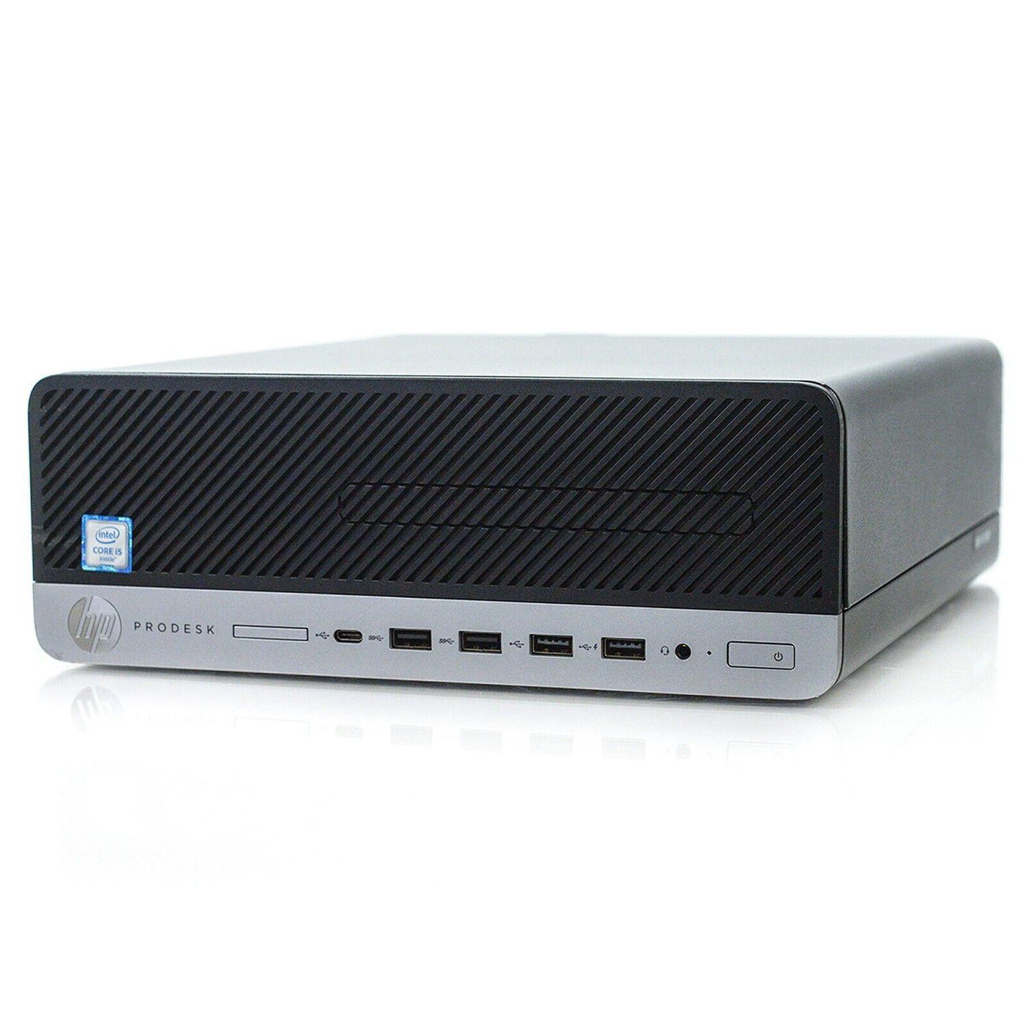 KIT MONITOR + PC HP 600 G3 SFF (i5-6ta 8GB 256GB SSD) + Teclado & Mouse Reacondicionado Grado A-2