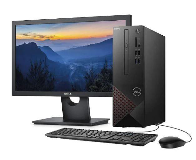 KIT PC + PC Dell Vostro 3681 SFF (i5-10ma 8GB 256GB SSD) Reacondicionado Grado A-0