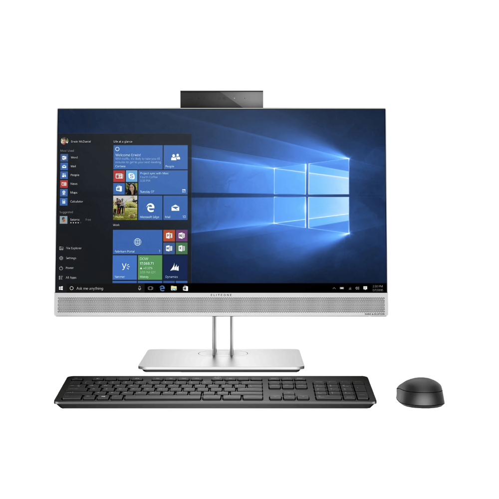 Computador All in One HP EliteOne 800 G4 23.5" (i7-8va 8GB 256GB SSD) Reacondicionado Grado A-0