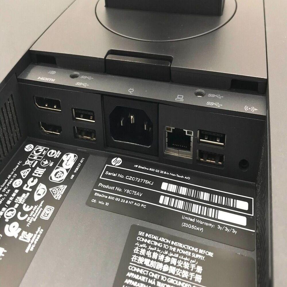 Computador ALL IN ONE HP  800 G3 23.8" (i5-7ma 8GB 256GB SSD) Reacondicionado Grado A-3