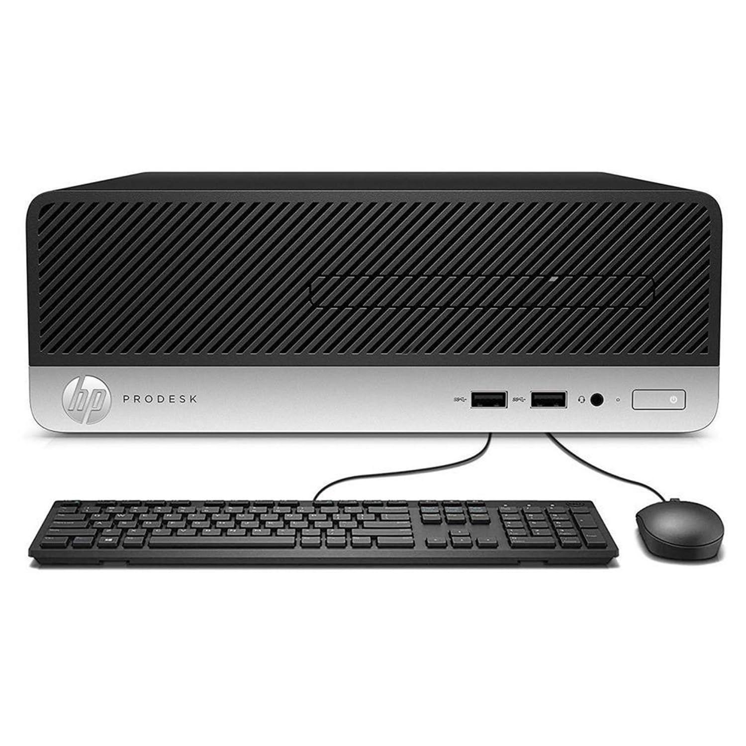 KIT MONITOR + PC HP 400 G4 SFF (i7 16GB 1TB) Reacondicionado Grado A-3