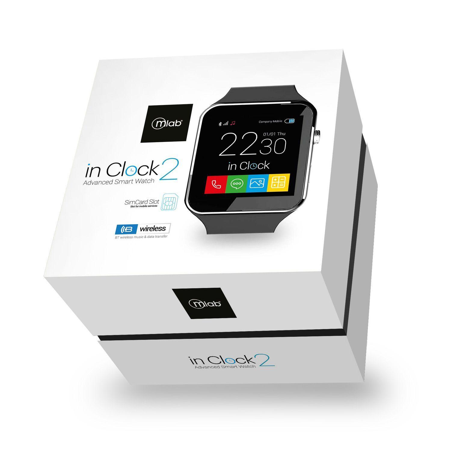 Reloj Inteligente Smartwatch Mlab In Clock IPX6-1