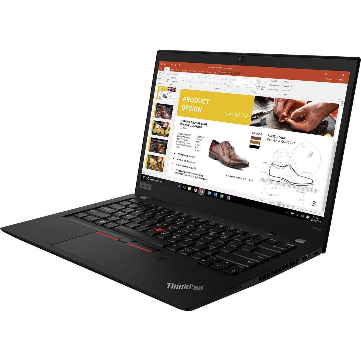 Notebook Lenovo T490S 14" (i5-8va 8GB RAM 256GB SSD) Reacondicionado Grado B-0