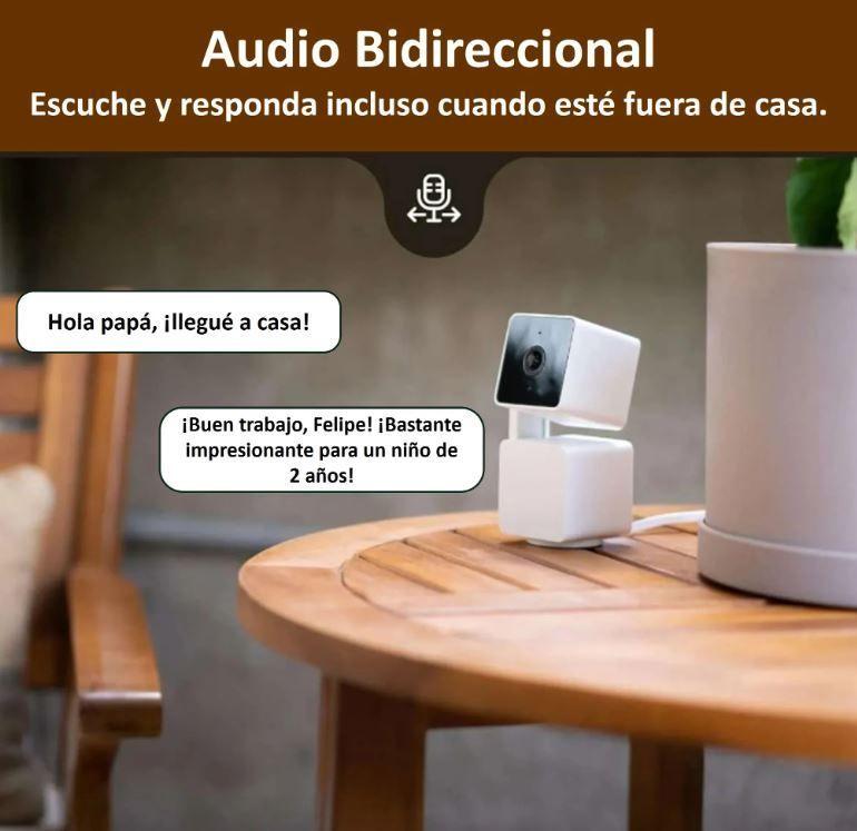 WYZE Cam Pan V3 - Full HD 1080p 360 Camara de Seguridad Inteligente - Para Interior y Exterior-2