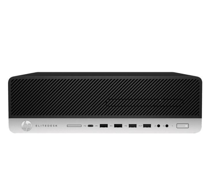PC HP Elitedesk 800 G4 SFF (i5-8va 16GB 256GB SSD) + Teclado & Mouse Reacondicionado Grado A-2