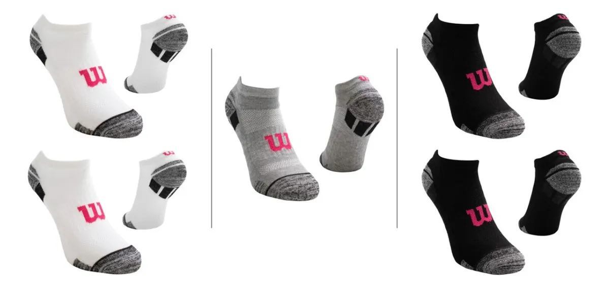 Calcetines Wilson 20 Pack Mujer No Show Mix Talla 35 a 39-2