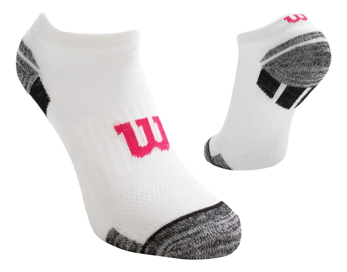 Calcetines Wilson 20 Pack Mujer No Show Blanco Talla 35 a 39-2
