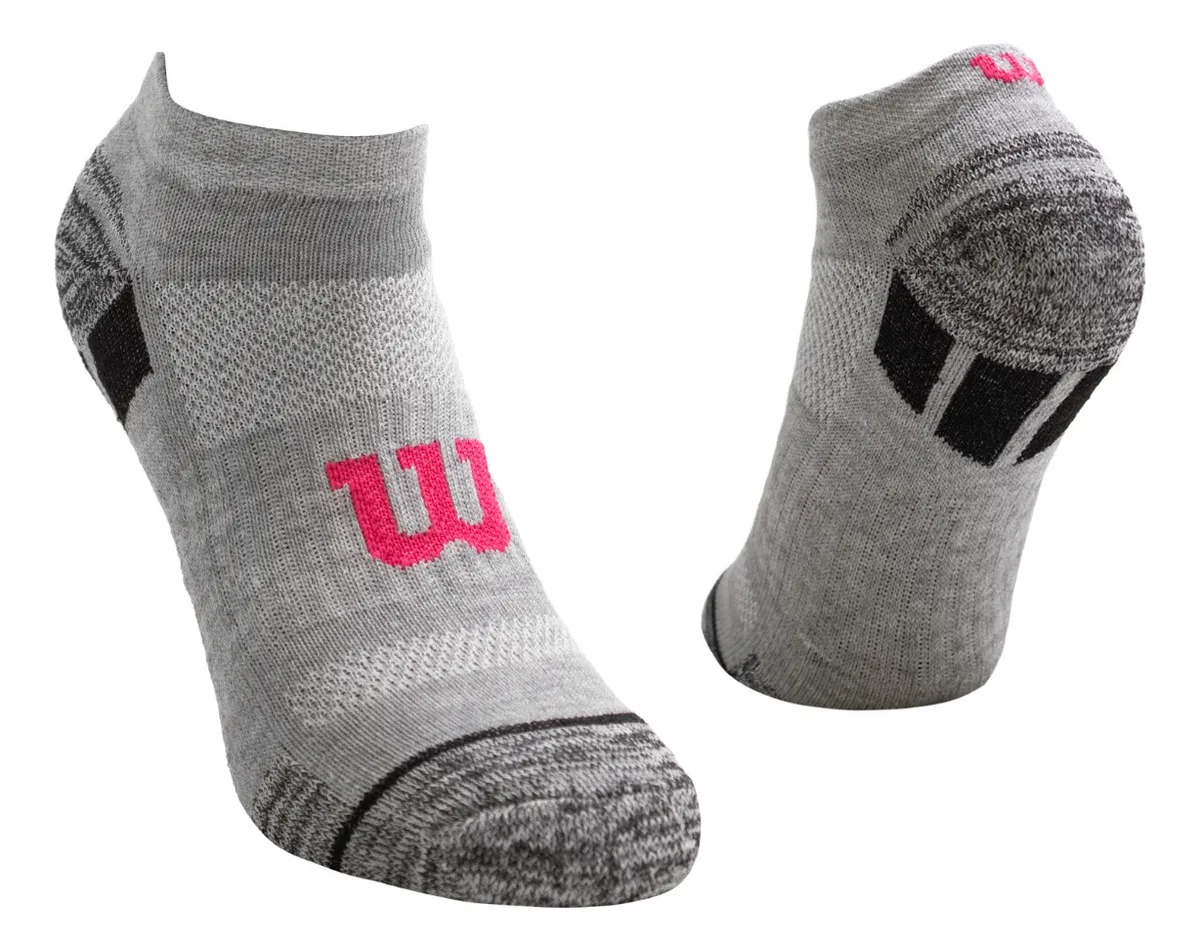 Calcetines Wilson 20 Pack Mujer No Show Gris Talla 35 a 39-2