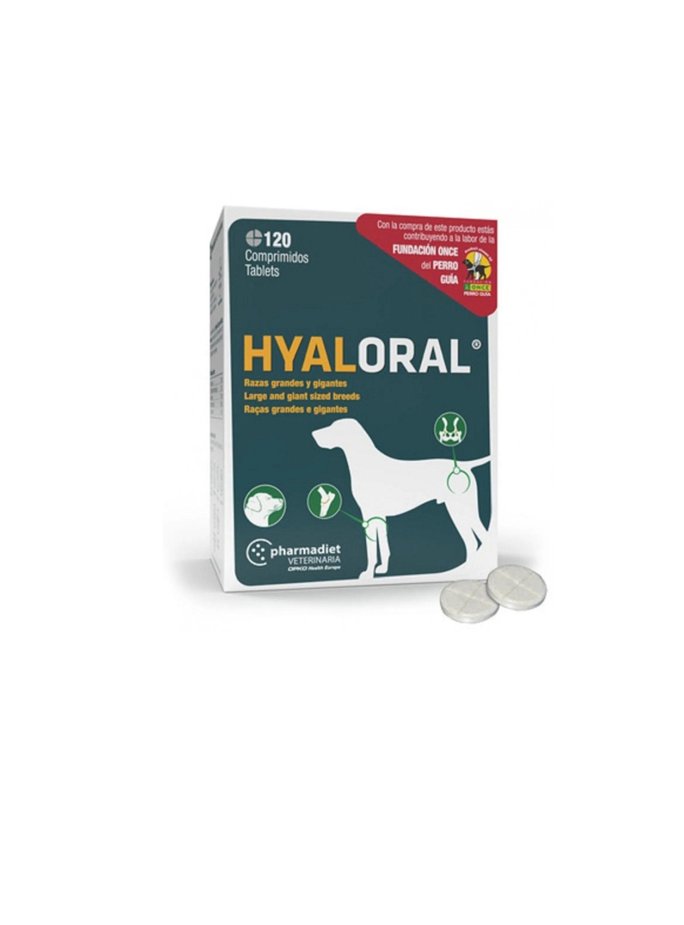 Hyaloral Razas Grandes y Gigantes 120 comprimidos-1