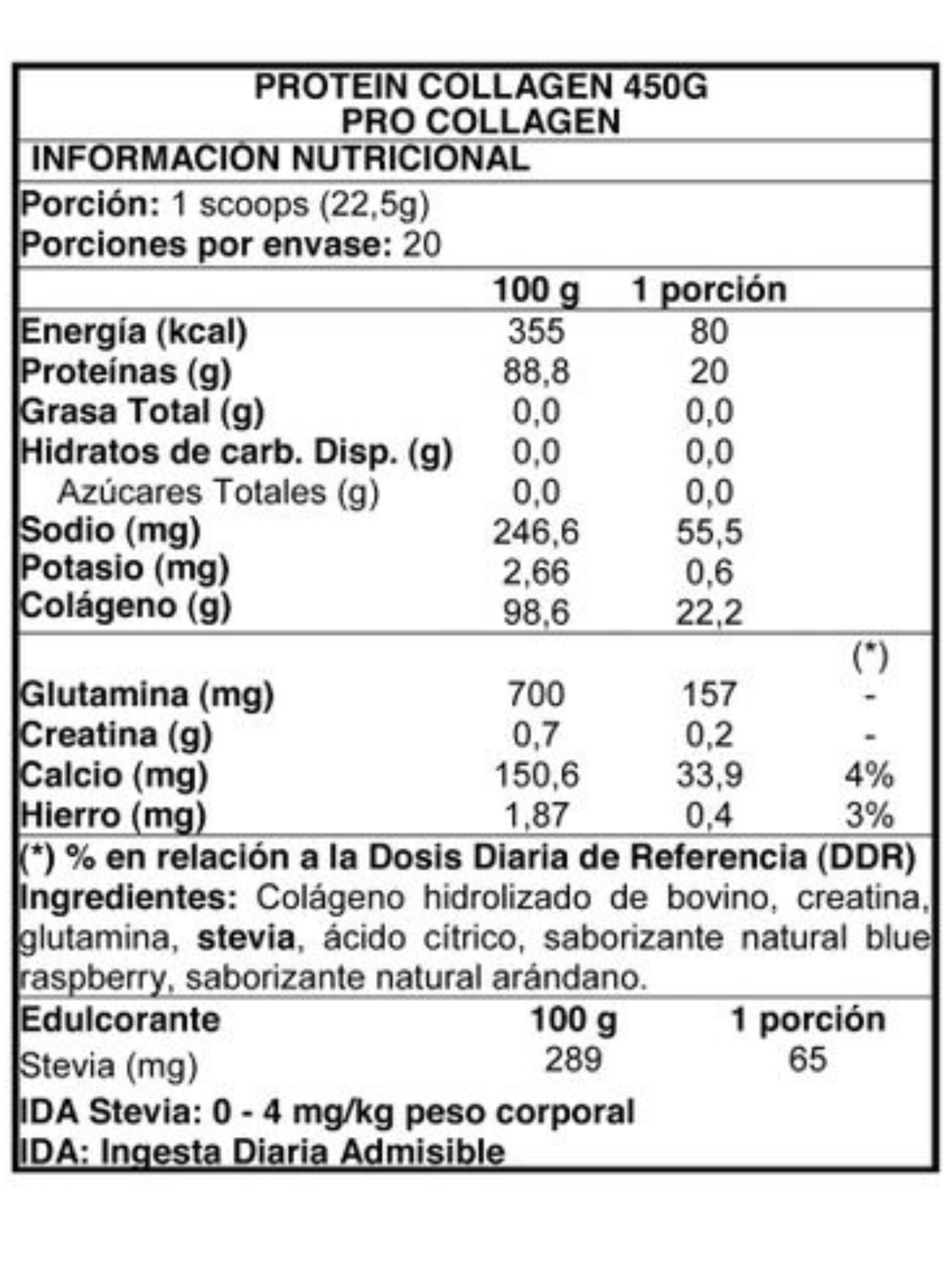 Protein Collagen 450g-1