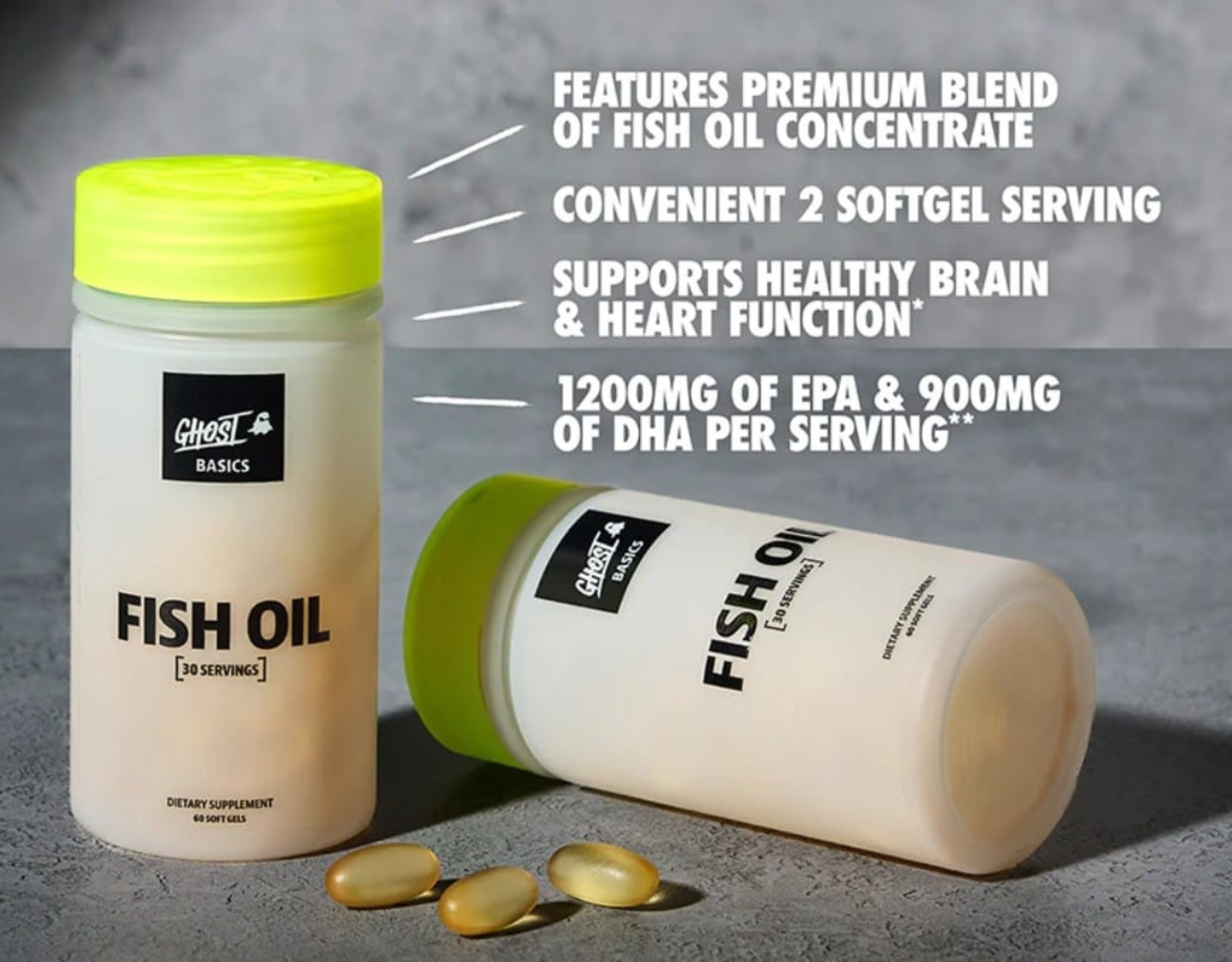 Basics Fish Oil – 60 Softgels (30 servicios) – Aceite de pescado Omega-3 Premium-4