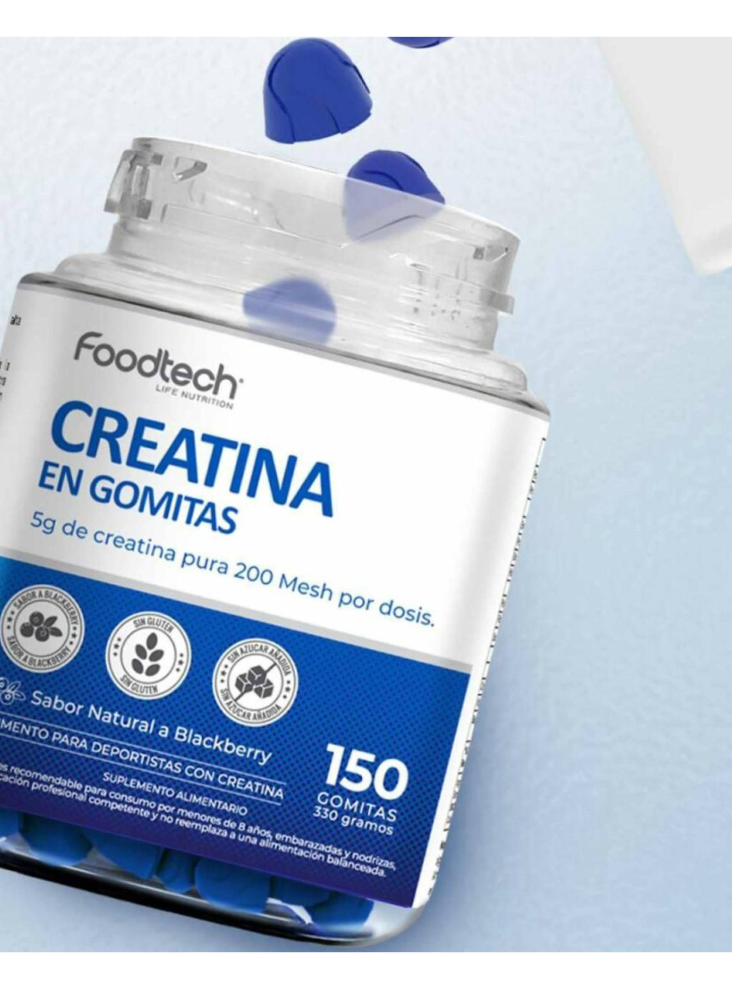 Creatina En Gomitas 150 Gummies-2
