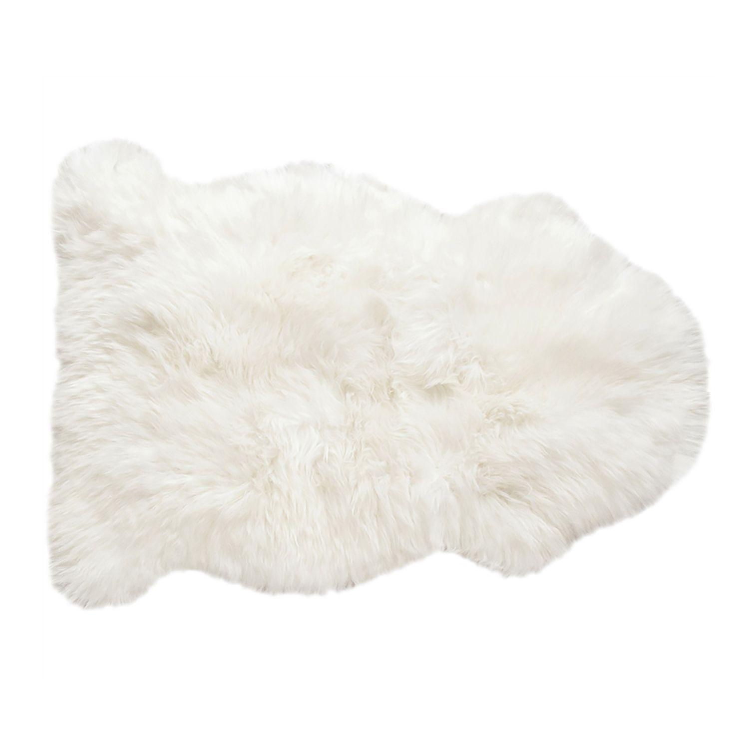 Alfombra de Apego de Oveja Lana Natural-2