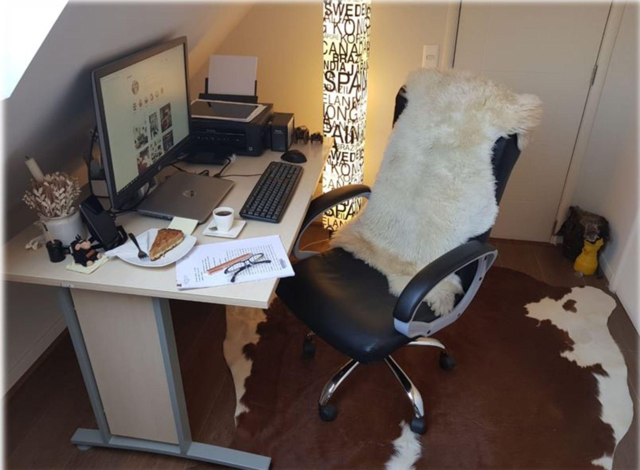 Alfombra de Apego de Oveja Lana Natural-5