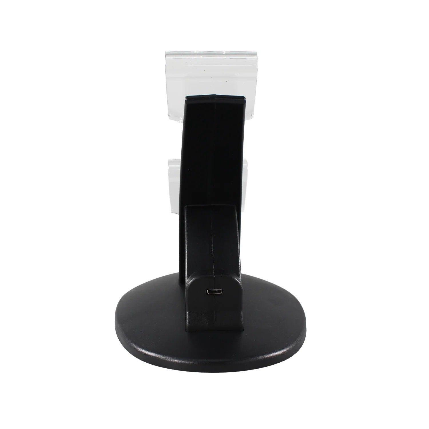 CARGADOR DUAL STAND PARA JOYSTICK PS4 - DBLUE - COLOR NEGRO-3