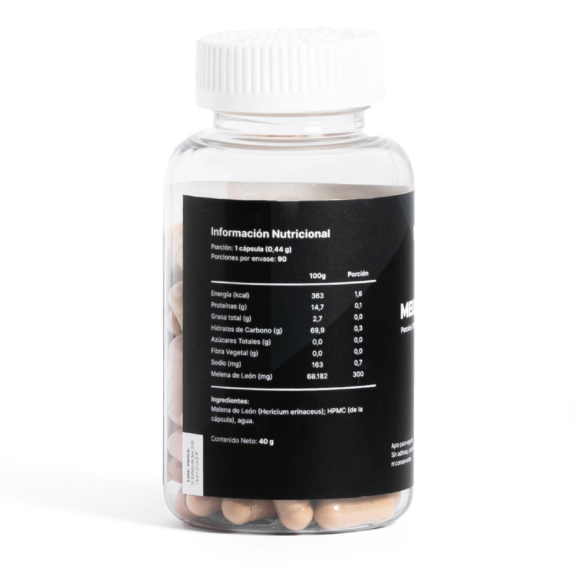 Melena de Leon 300 MG 90 C psulas Vegetales YOURSUPS-1