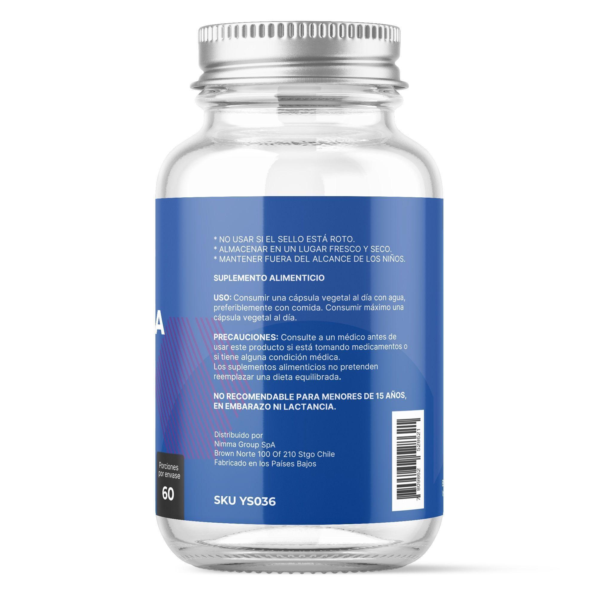 L Teanina 200 MG 60 Capsulas vegetales YOURSUPS-2