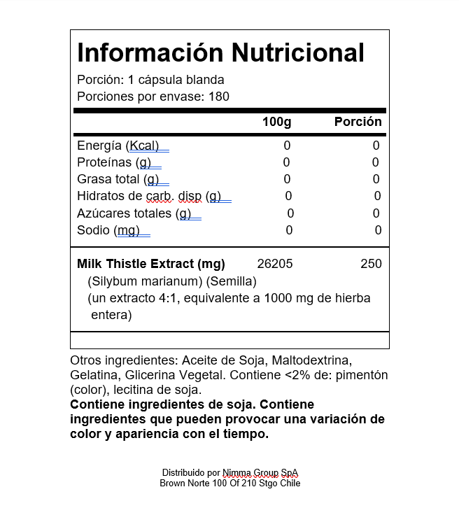Milk Thistle 1000mg 180 Capsulas blandas PURITANS PRIDE-4