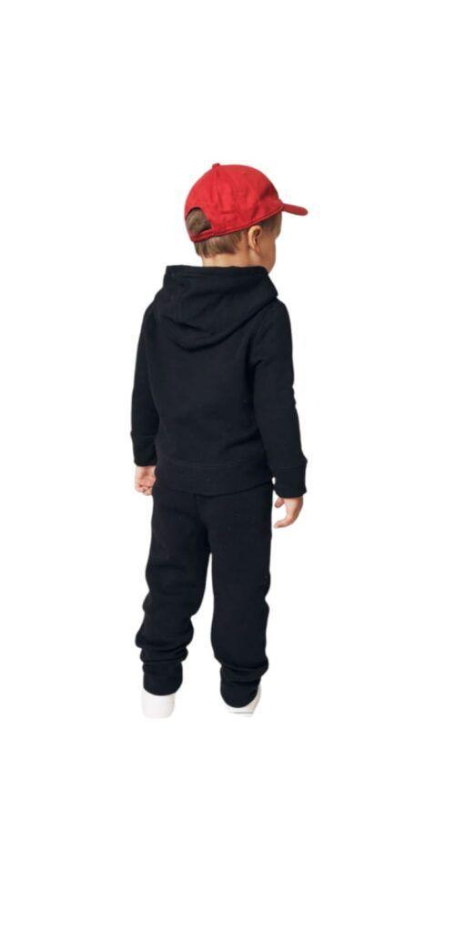  Poleron GAP de Niño con Gorro Negro Talla 4-5 Cod. 7557-1