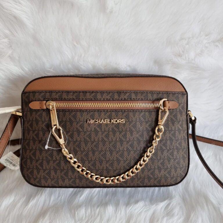 CARTERA/ CROSSBODYL MICHAEL KORS CAFÉ CON PRINT COD. 3315-0