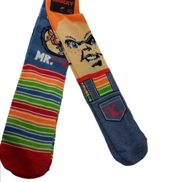  PACK 2 CALCETAS LARGAS CHUCKY CON DISEÑOS COD. 3698-0