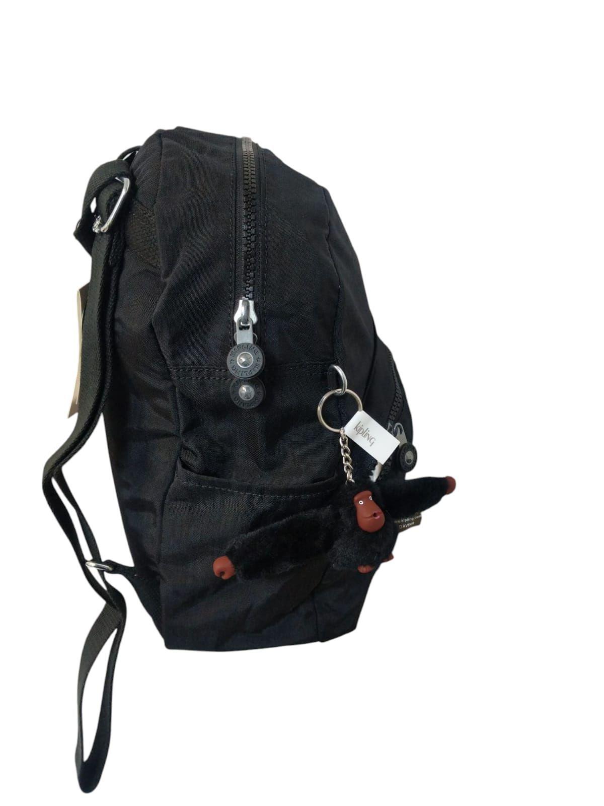 Mochila KIPLING Smal l Negra Chantria 24 x 33 Cod. 7000 -2
