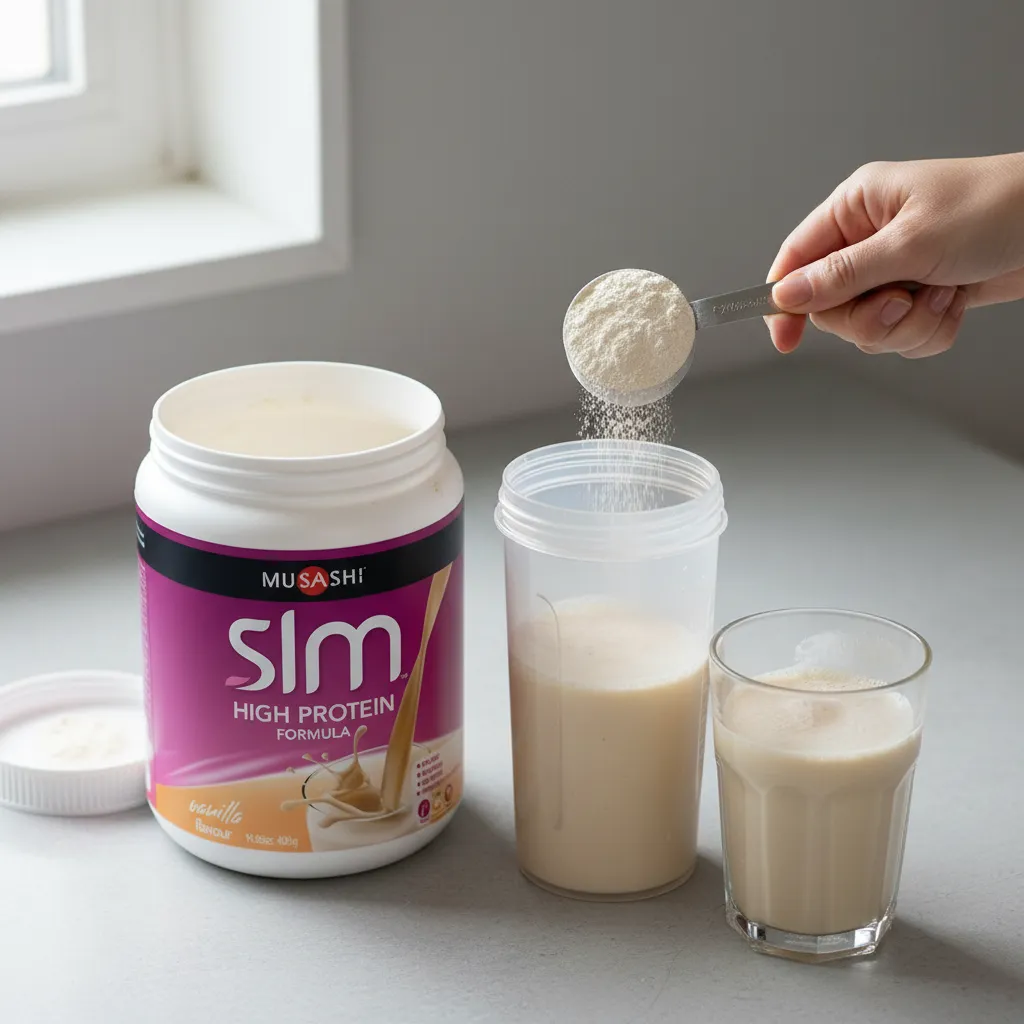 Slm High Protein Batido De Proteinas Whey Protein Para Bajar De Peso Vainilla-3
