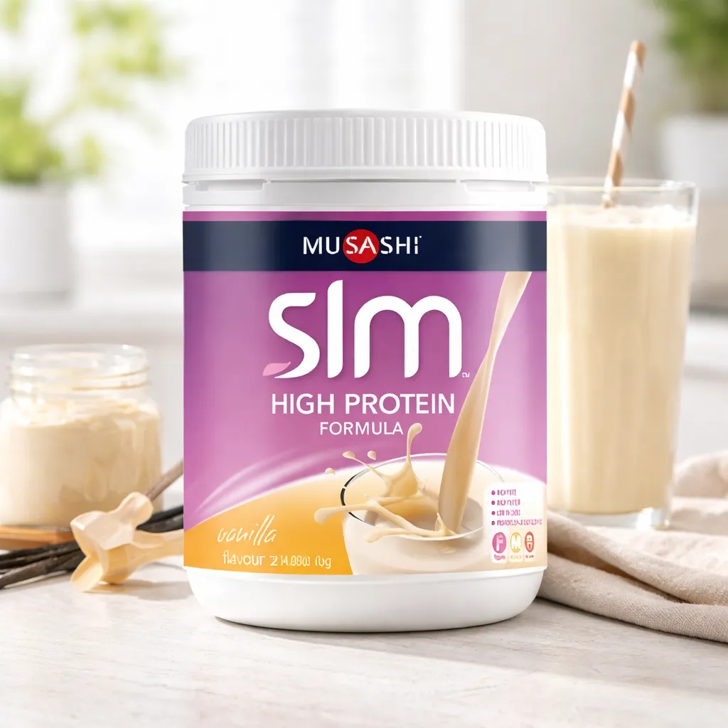 Slm High Protein Batido De Proteinas Whey Protein Para Bajar De Peso Vainilla-5