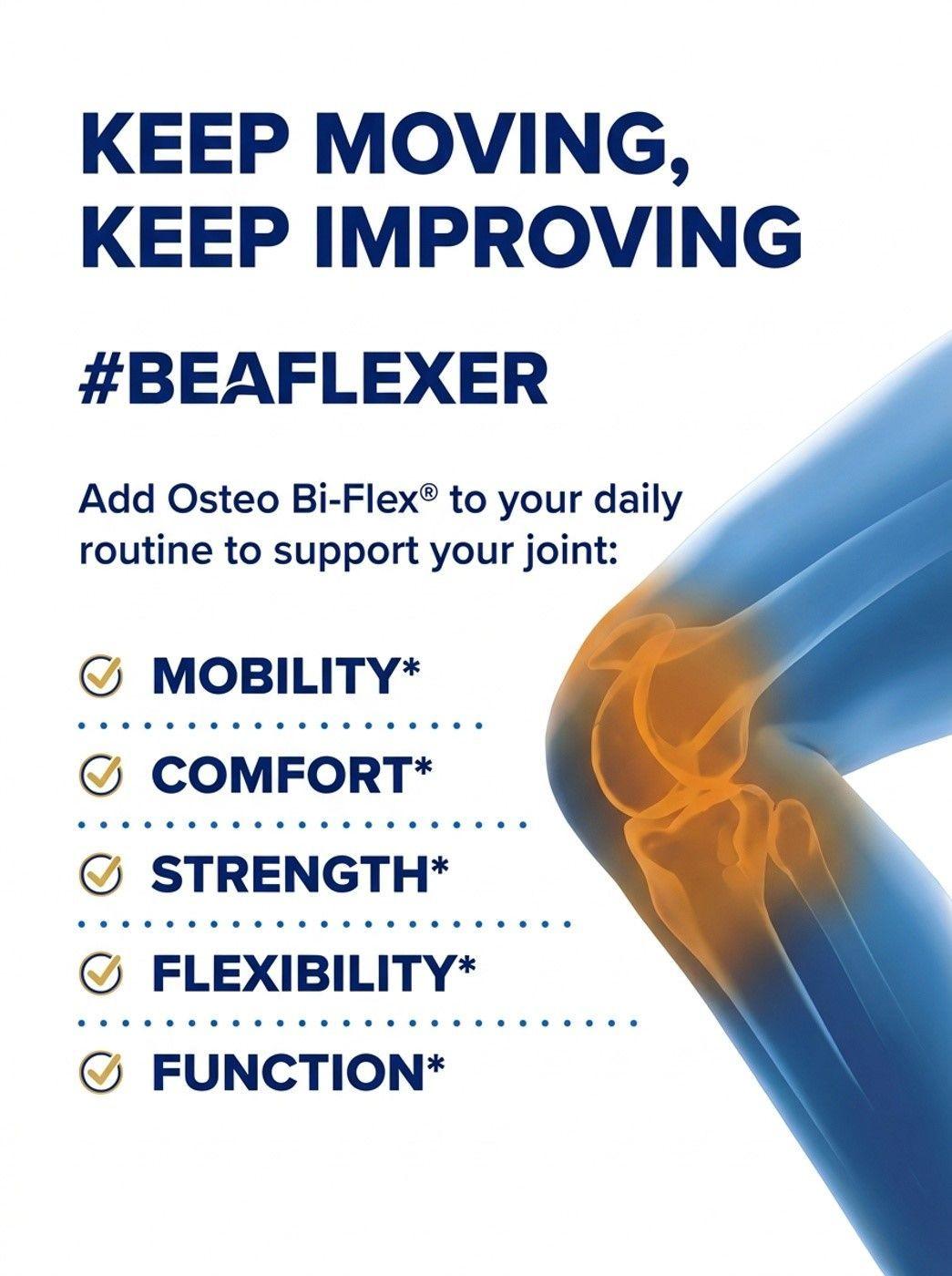 Osteo Bi-flex Triple Strength 200 Caps + Move Free Colageno alivio  Articular-2