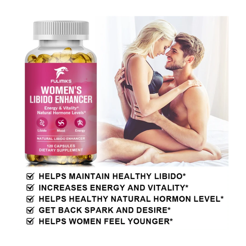 Womens Libido Max Enhancer Aumenta Deseo Y Energia Mujer 120 Softgel Caps-3