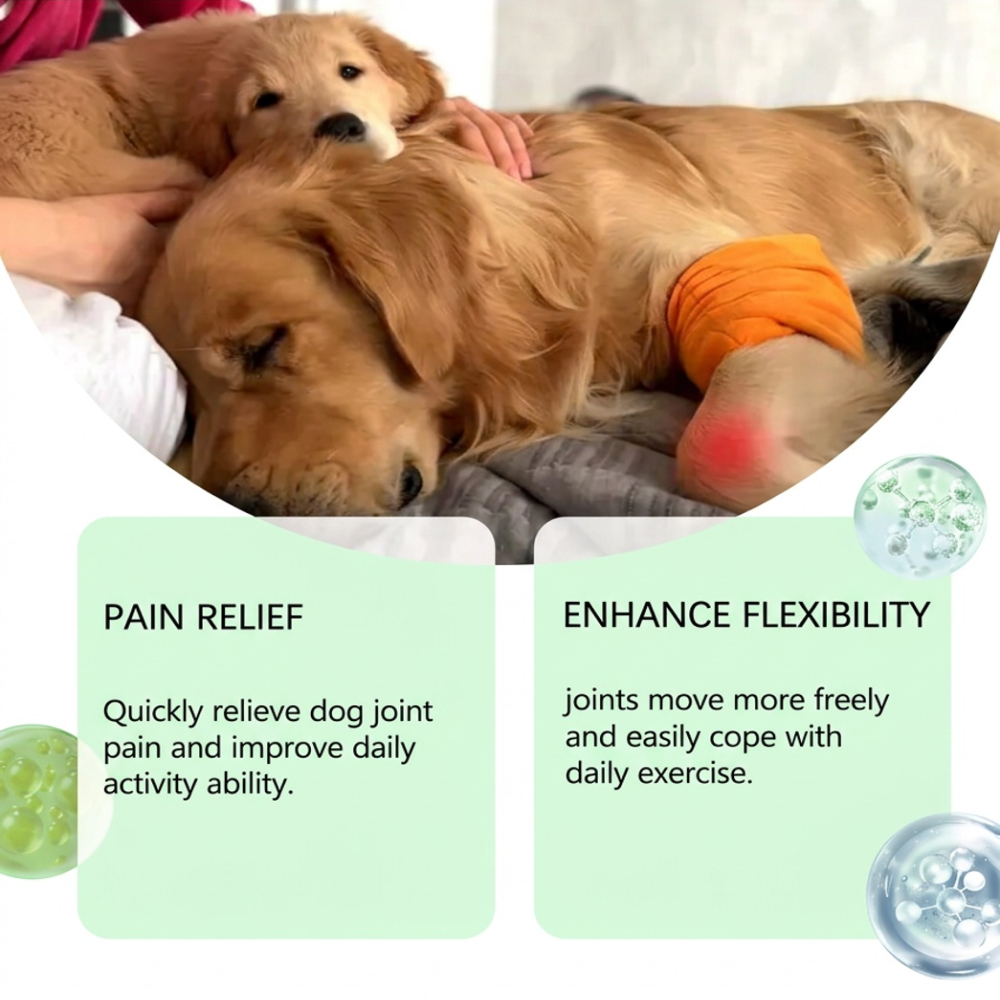 Dog Joint Pet Glucosamina Cuidado Articulaciones Perros 80 Masticables-1