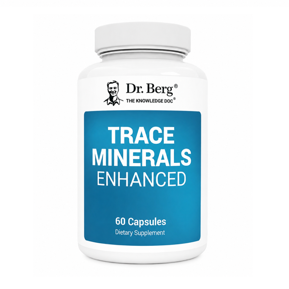 Dr. Berg Trace Minerals Enhanced Complejo De Minerales Zinc 60 caps-0