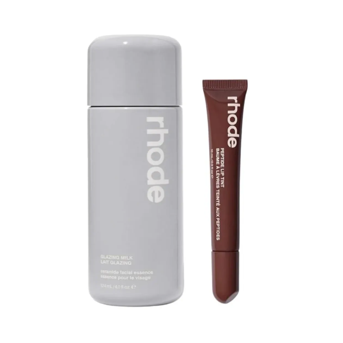Rhode Glazing Milk Ceramida + Labial Peptidos Espresso Rhode