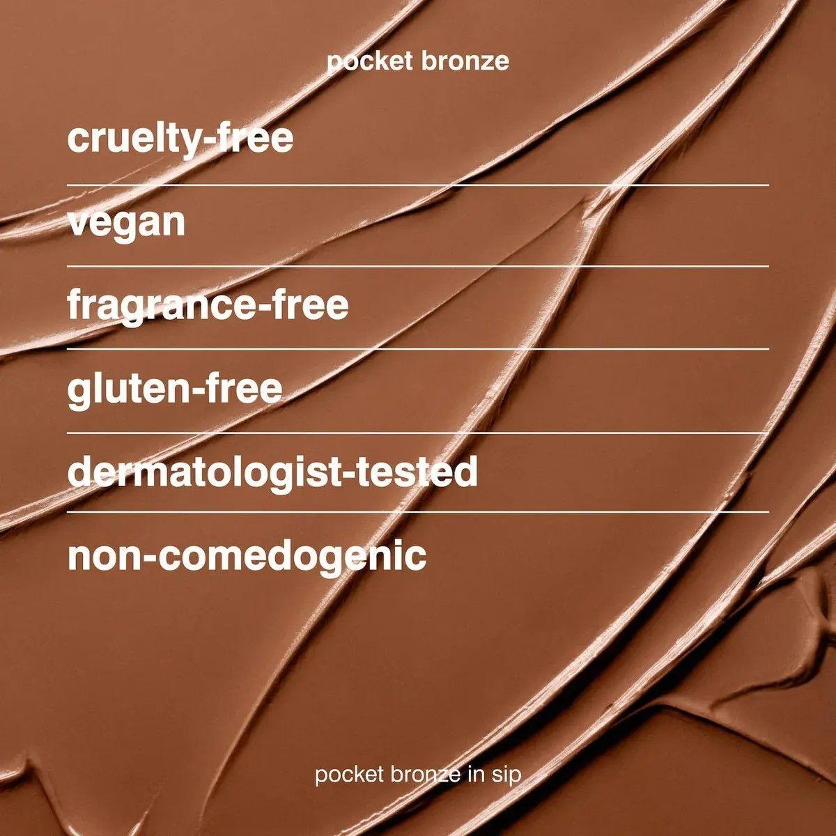 Bronzer Rhode Pocket Bronze en Crema Bronceador Sip Golden-6