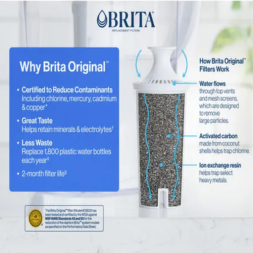 Brita Purificador Agua Filtro 3 Un + Bacterias Inodoro Pozos Fosas-2